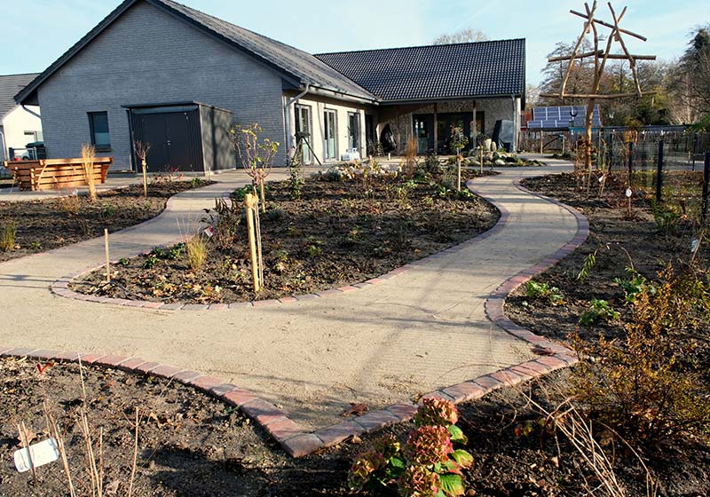 Demenzgarten im Tagestreff Schafflund Demenzgarten im Tagestreff Schafflund